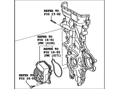 Lexus CT200h Timing Cover - 11310-37062