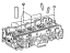 Lexus 11101-F9002 HEAD SUB-ASSY, CYLIN