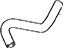 Lexus 16281-0P040 Hose, Water By-Pass